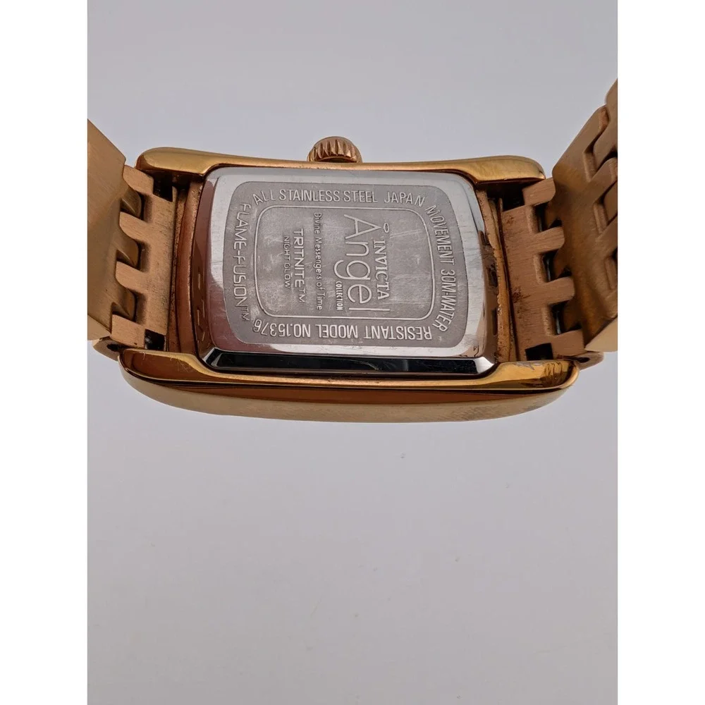 Invicta Angel Watch Women 25mm Case Rose Gold 6.75
